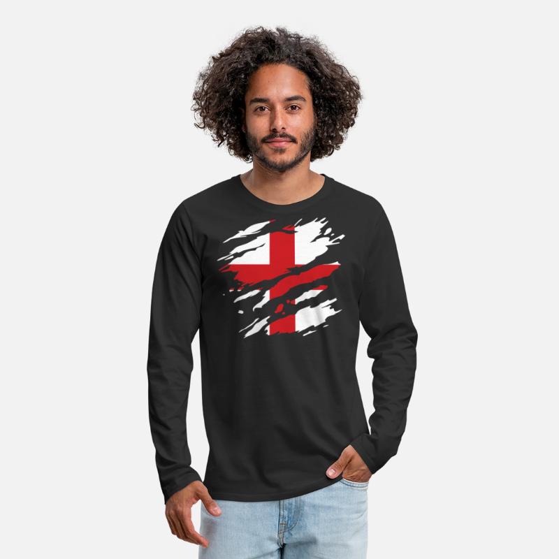 England - national flag, scratches, cracks