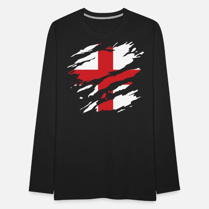 England - national flag, scratches, cracks