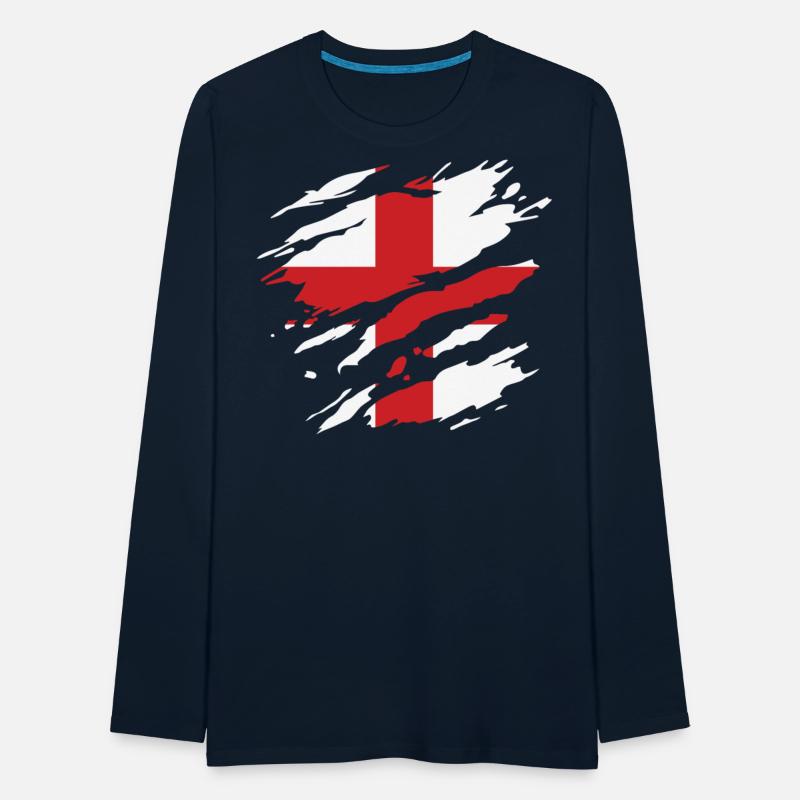 England - national flag, scratches, cracks