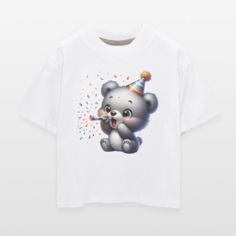 Excited Party Bear – Confetti Blast & Party Horn