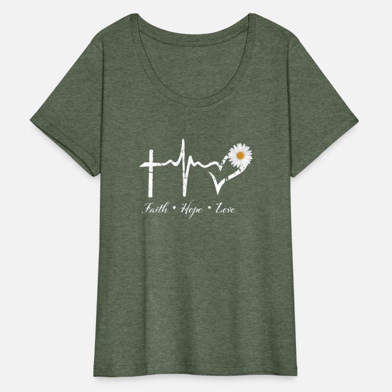 Faith Hope Love Christian Religious Sayings Her