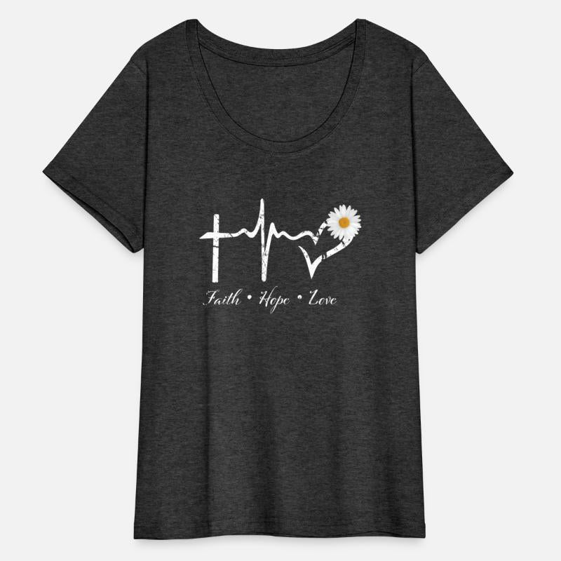 Faith Hope Love Christian Religious Sayings Her