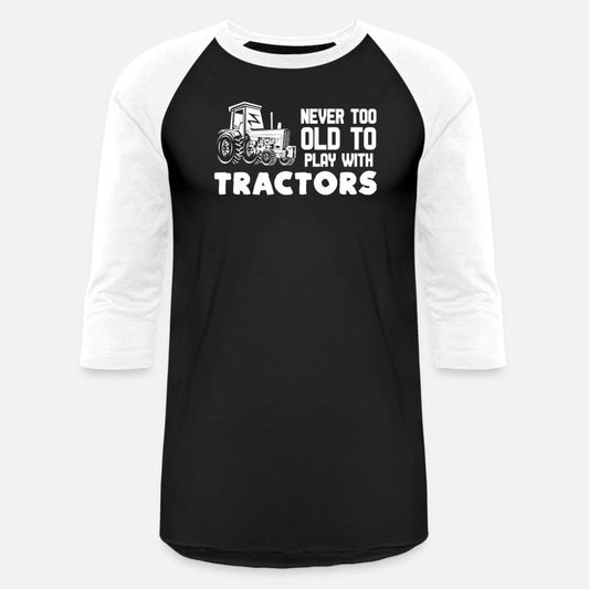 Farm Farmer Rancher Drive Never Old Play Tractor