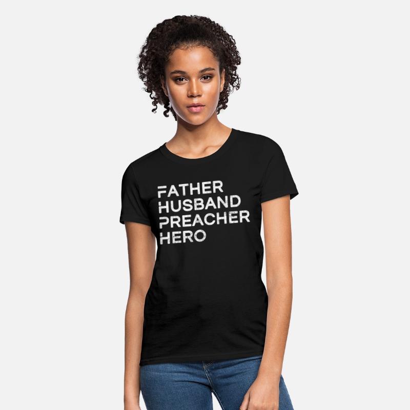 Father Husband Preacher Hero Daddy Father'S Day