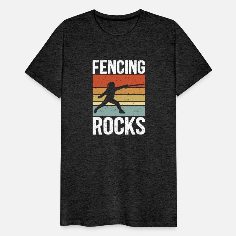 Fencing Rocks Fence Sport Fencer