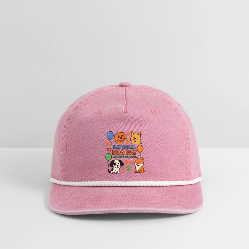 Festive Dog Day Celebration Design