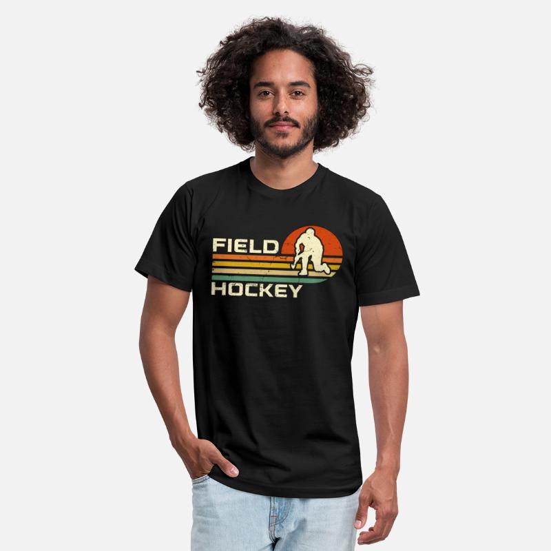 Field Hockey Retro Ice Hockey Loves Goalkeeper