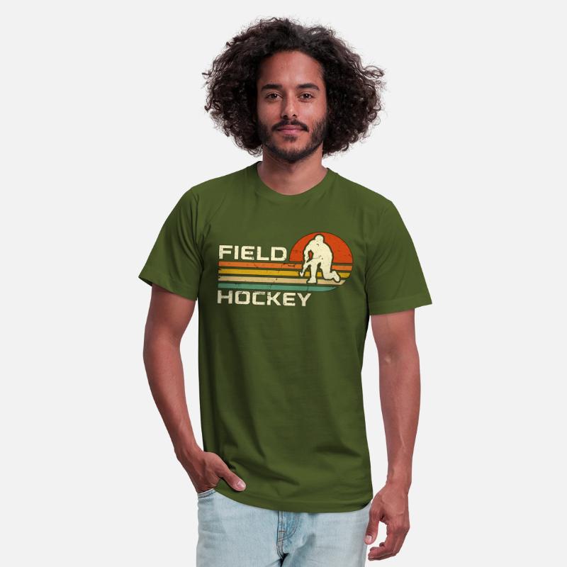 Field Hockey Retro Ice Hockey Loves Goalkeeper