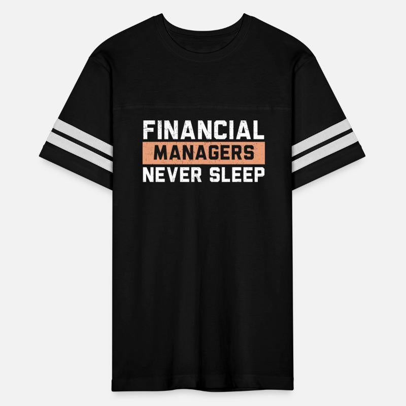 Financial Manager Never Sleeps Job Profession