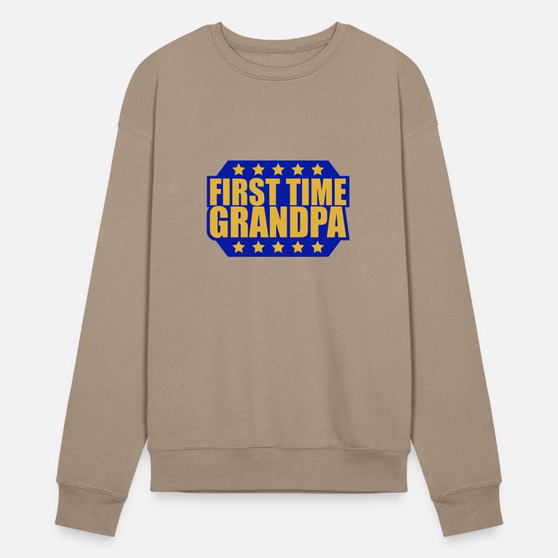 First Time Grandpa Deluxe Best Super Grandfather