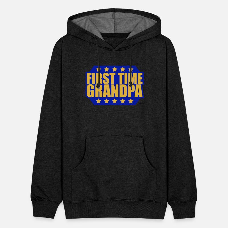 First Time Grandpa Deluxe Best Super Grandfather