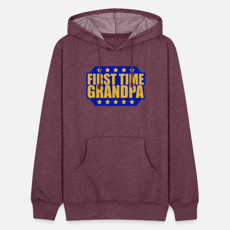 First Time Grandpa Deluxe Best Super Grandfather