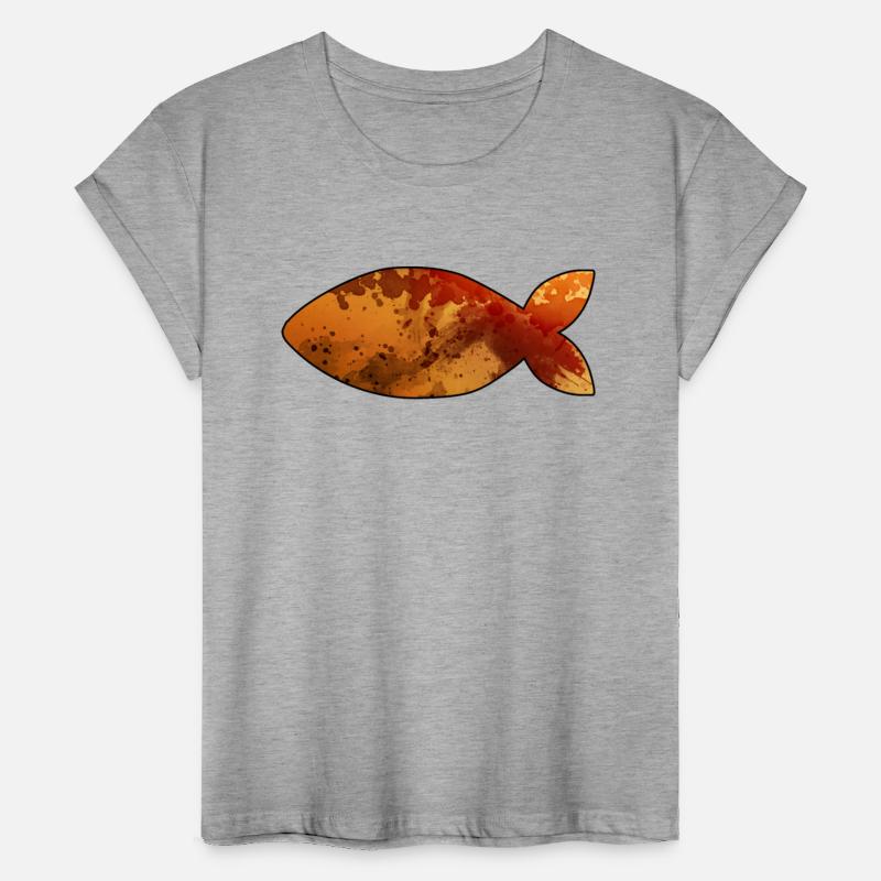 Fish yellow watercolor