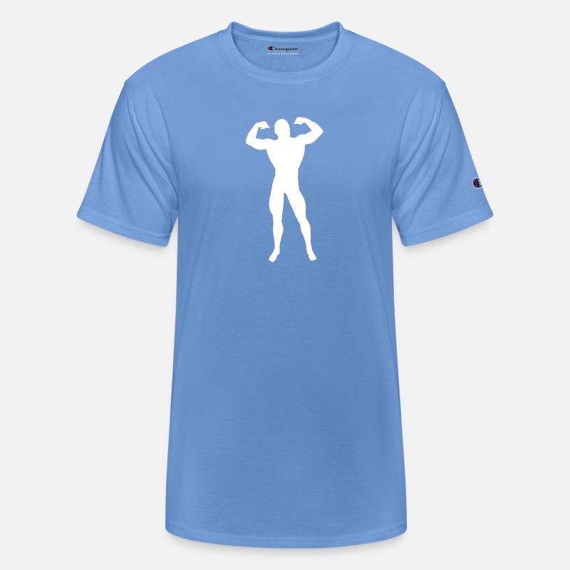 Fitness Muscle Man Silhouette Muscles Gym