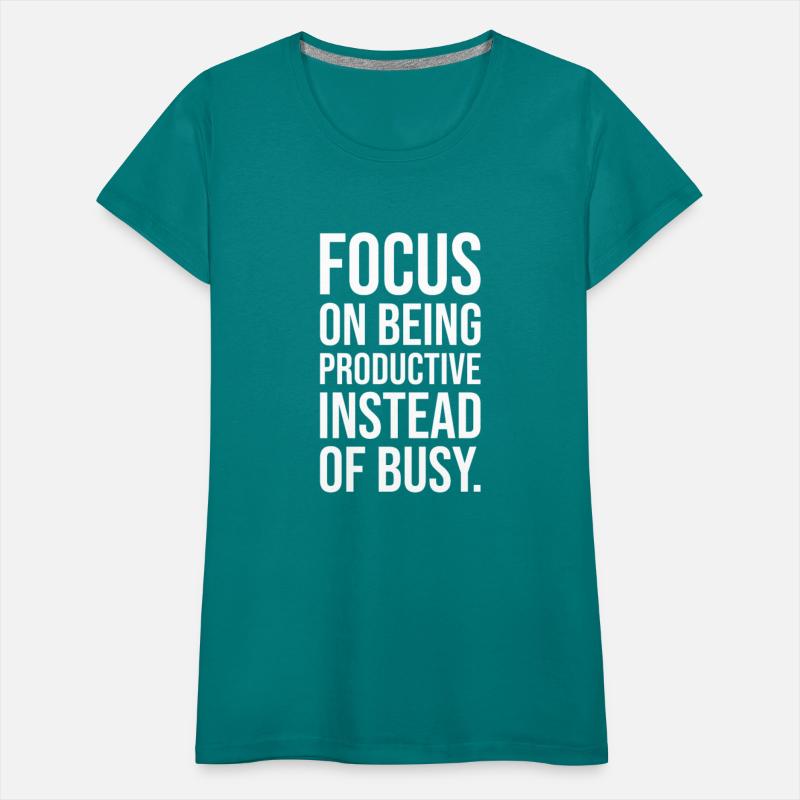 focus on being productive instead of busy