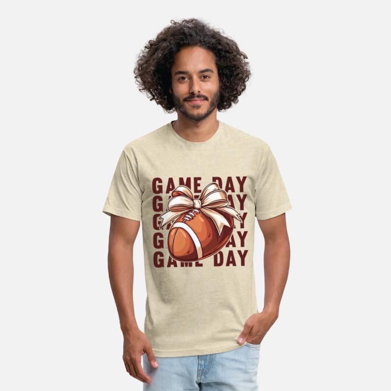 Football Coquette Bow Football Mom Game Day Women
