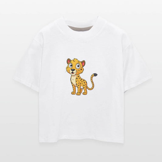 Frightened Cheetah with Raised Spots