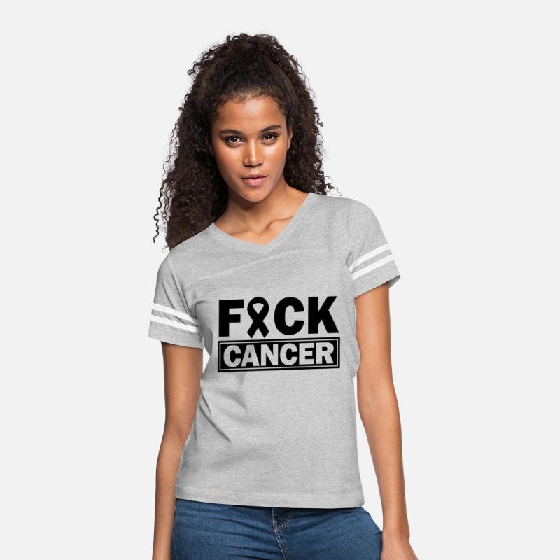 Fuck Cancer Ribbon Cancer Sucks Strong Fighter