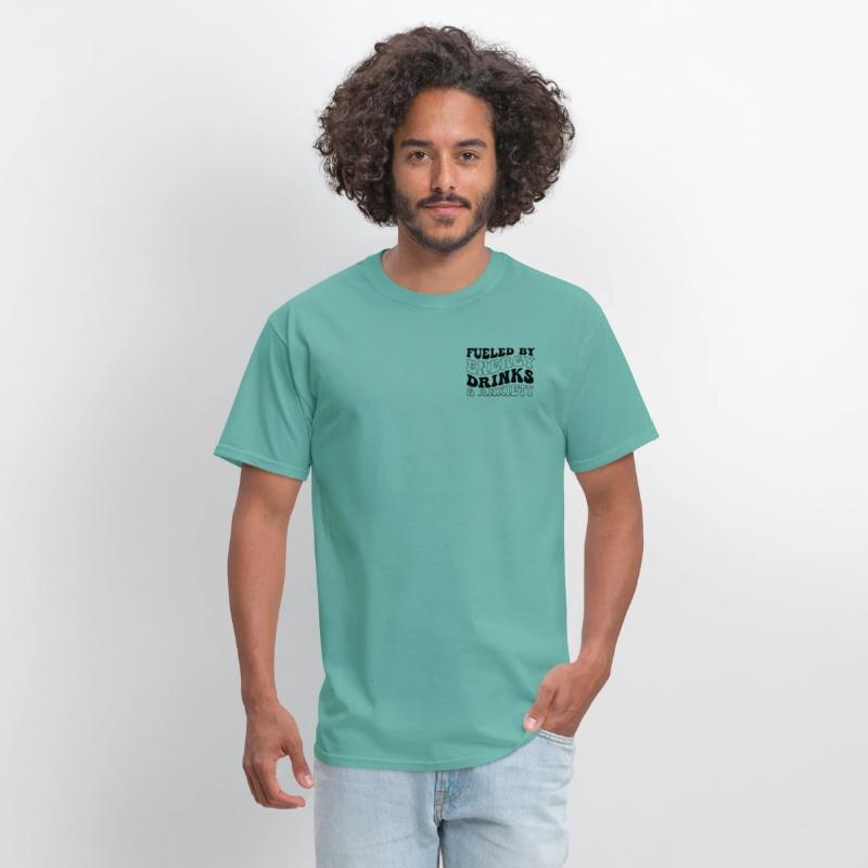 Fueled by Energy Drinks & Anxiety Hoodie