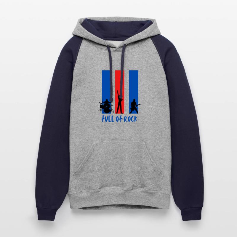 Full of rock ND T-Shirt, Dance Shirt, Drum Shirt