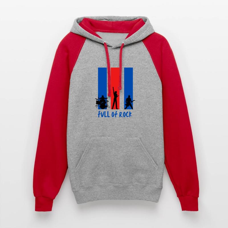 Full of rock ND T-Shirt, Dance Shirt, Drum Shirt