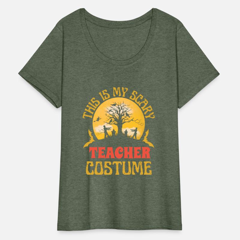 Funny and Scary Teacher Costume for Halloween