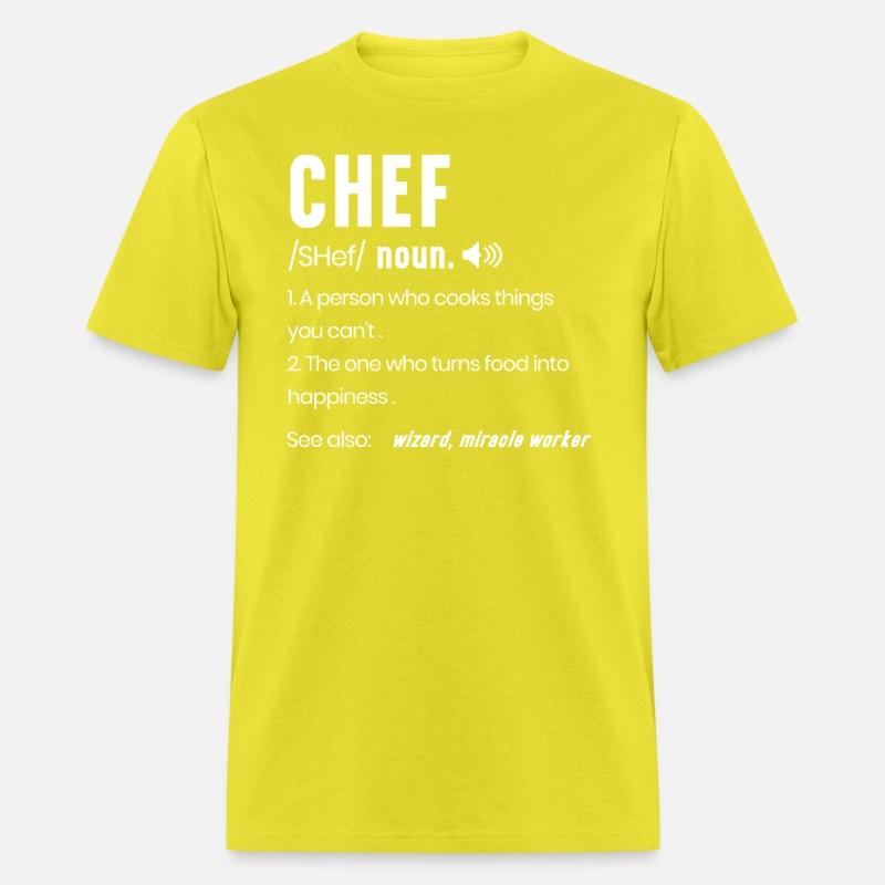 Funny Chef Description Culinary Cooking Baking