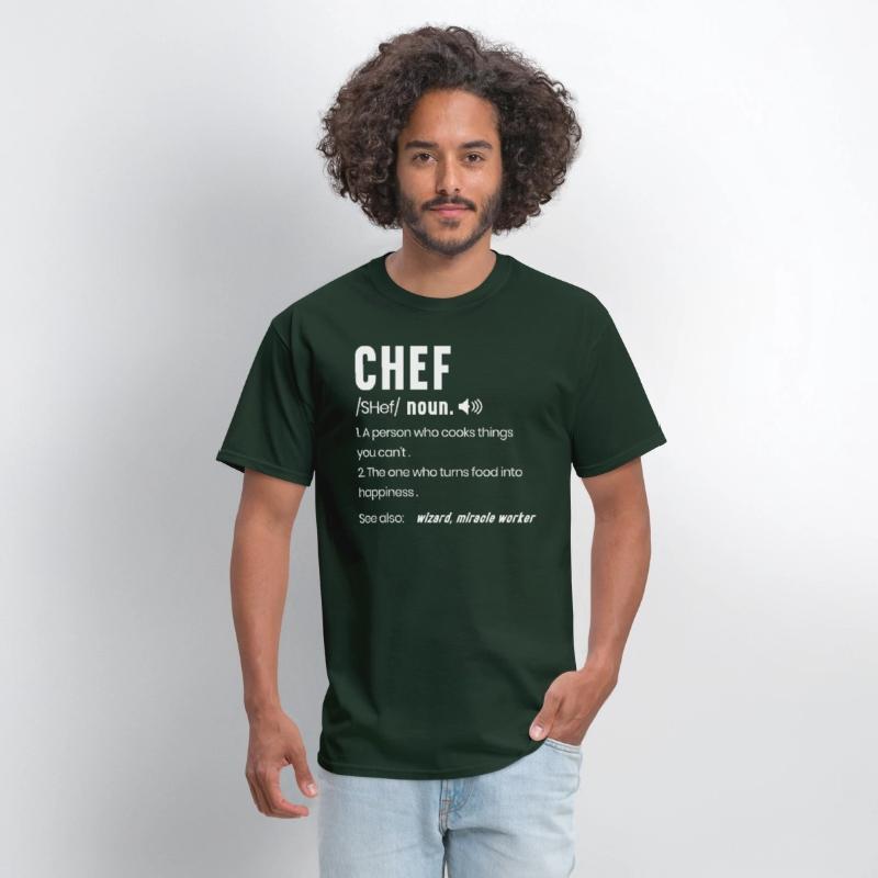 Funny Chef Description Culinary Cooking Baking