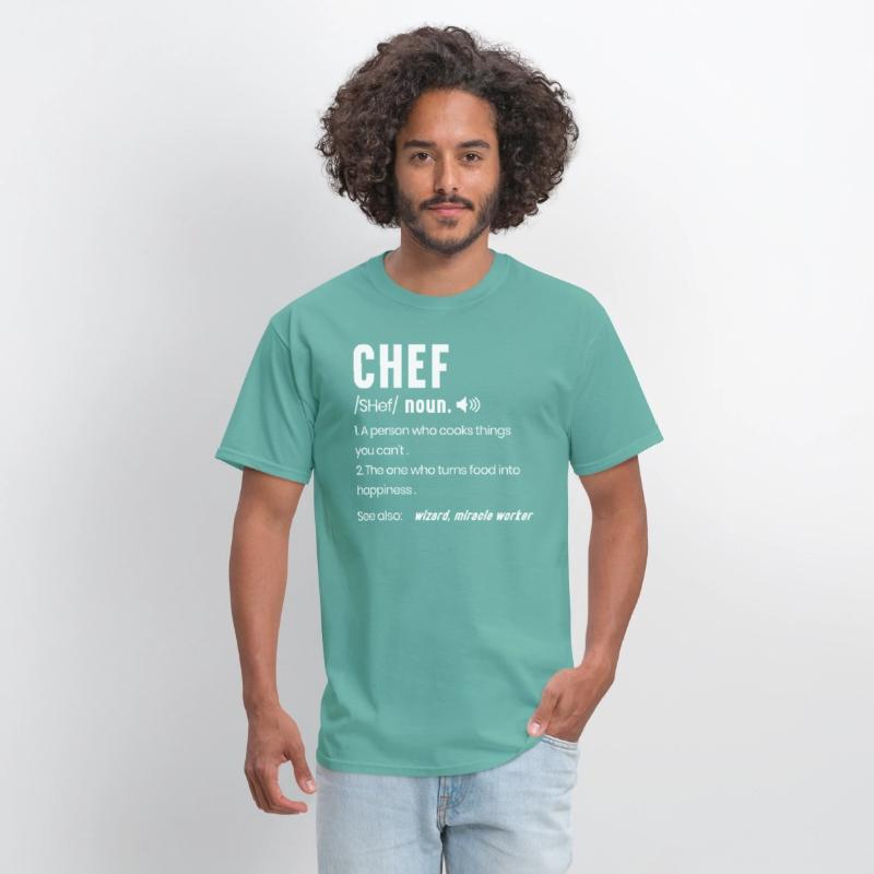 Funny Chef Description Culinary Cooking Baking