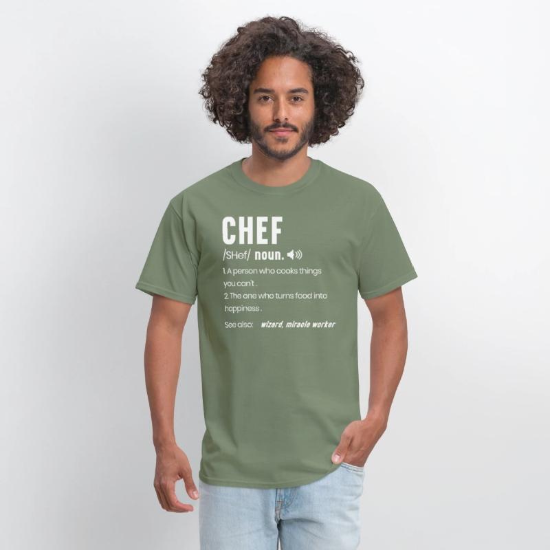 Funny Chef Description Culinary Cooking Baking