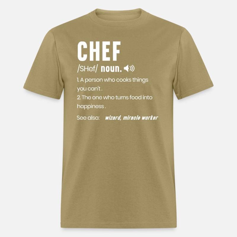Funny Chef Description Culinary Cooking Baking