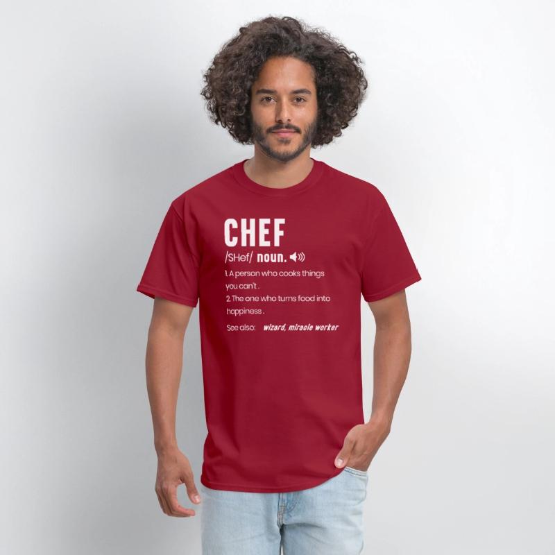 Funny Chef Description Culinary Cooking Baking
