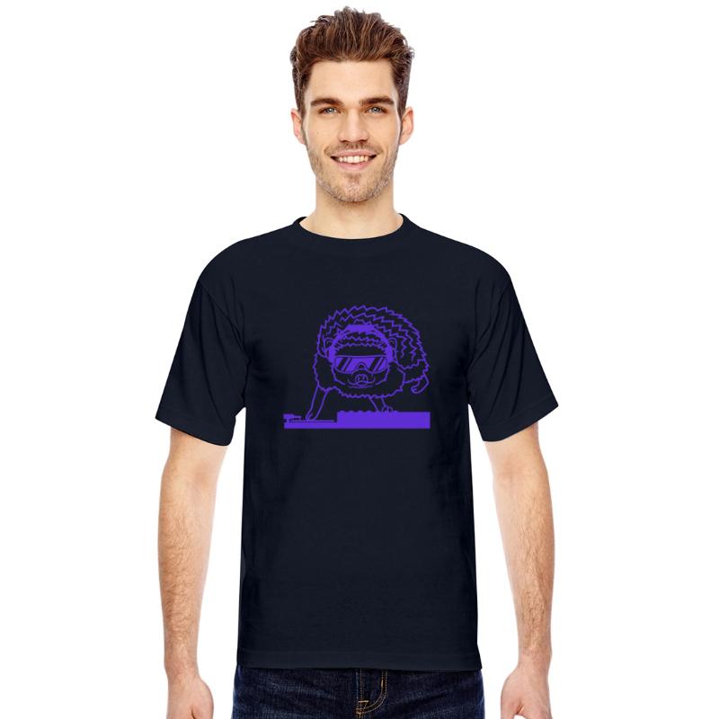 Funny Cool DJ Hedgehog Cute Animal Mixing Console