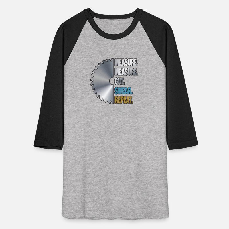 Funny Dad Measure Measure Cut Swear Repeat