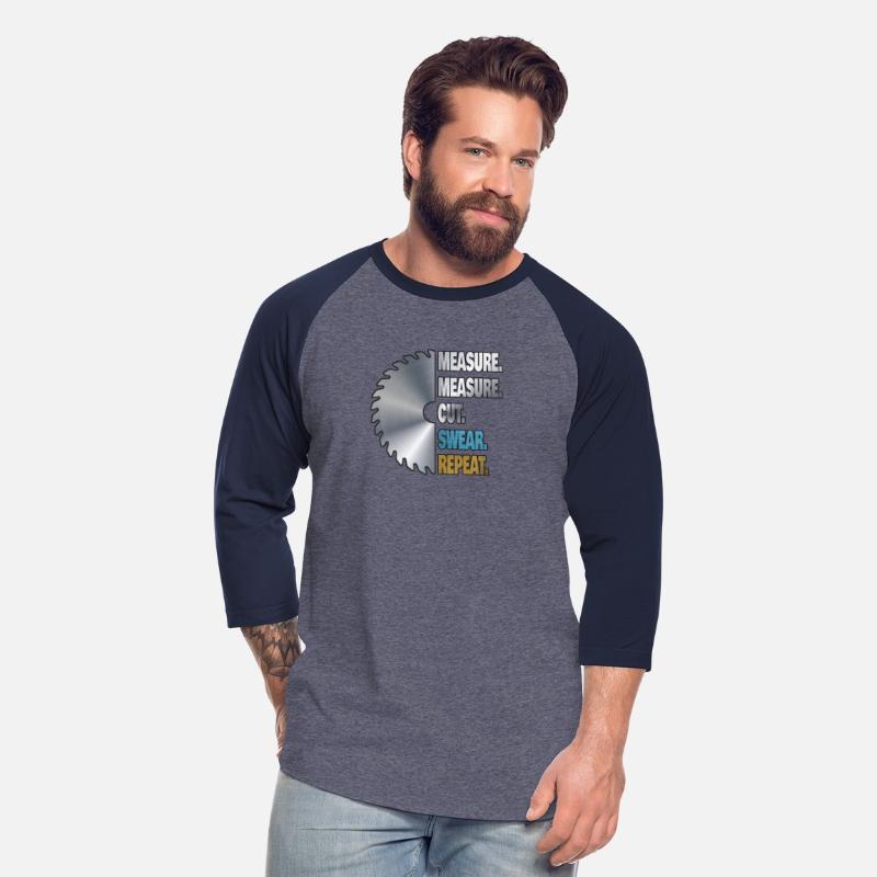 Funny Dad Measure Measure Cut Swear Repeat