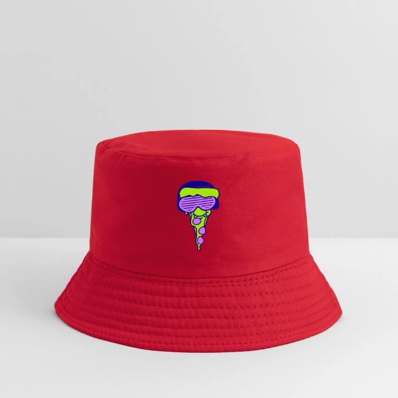 Funny DJ Salami Pizza Slice Fast Food Music Party