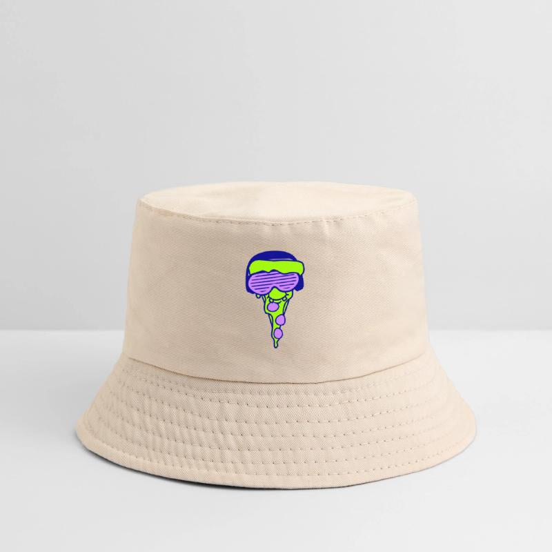 Funny DJ Salami Pizza Slice Fast Food Music Party