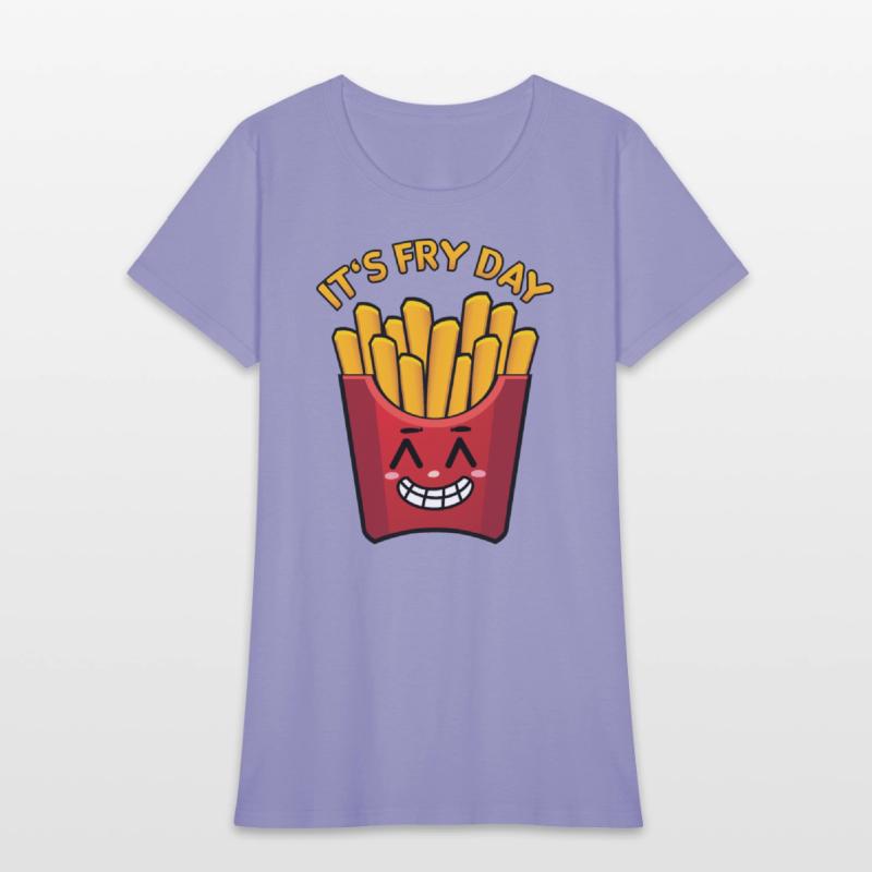 Funny fry day for french fries lovers