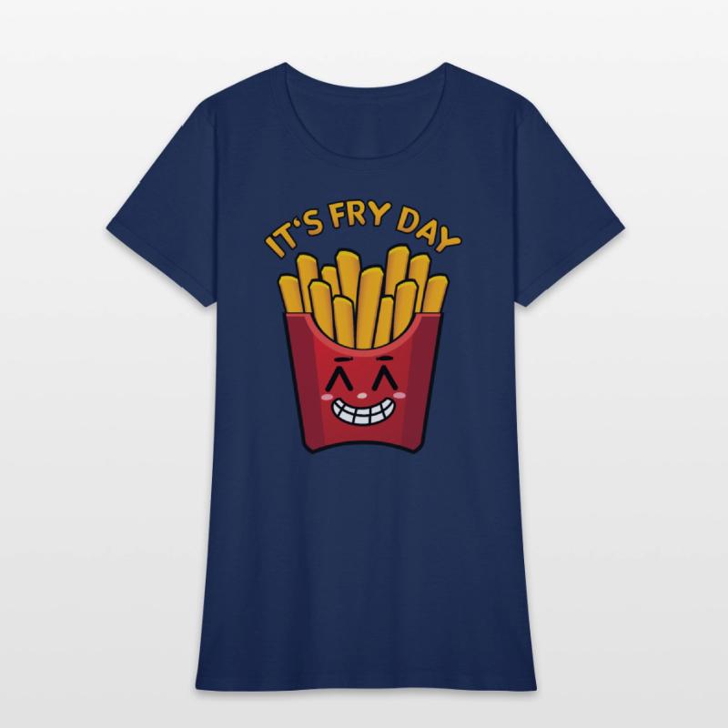 Funny fry day for french fries lovers