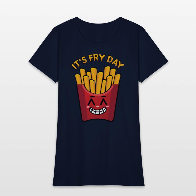 Funny fry day for french fries lovers