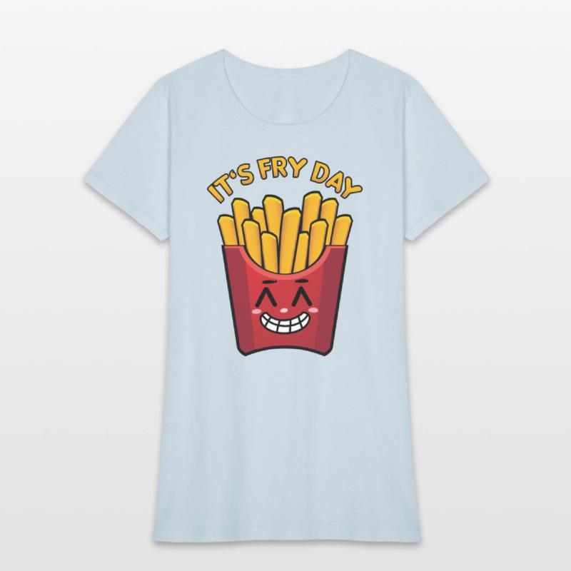 Funny fry day for french fries lovers