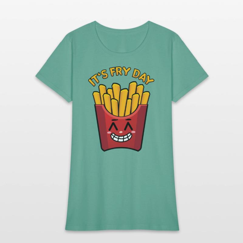 Funny fry day for french fries lovers