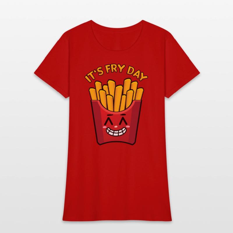 Funny fry day for french fries lovers