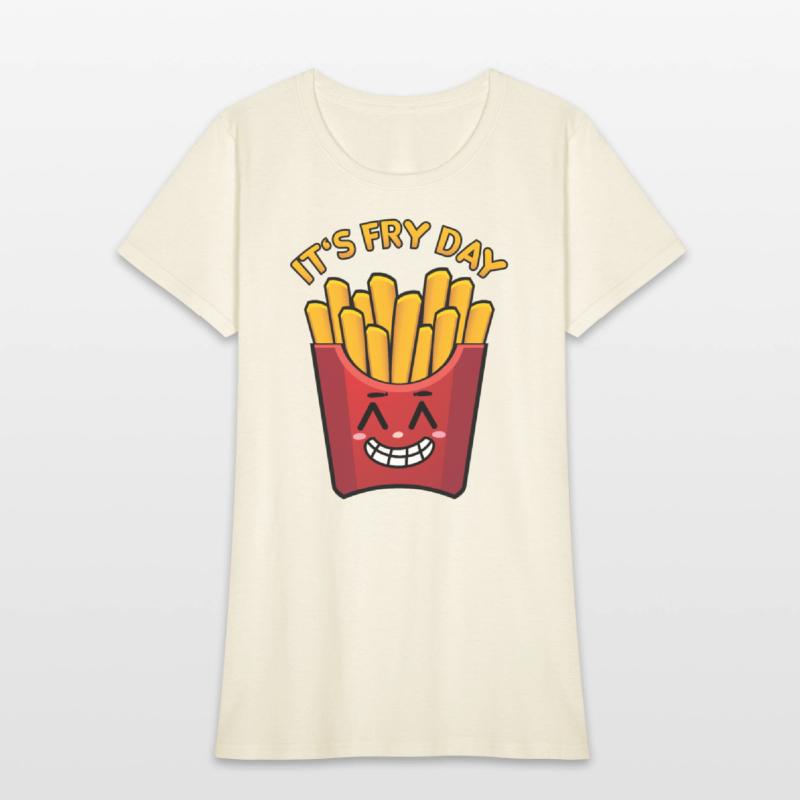 Funny fry day for french fries lovers