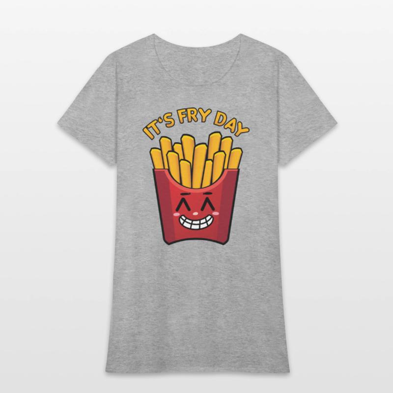 Funny fry day for french fries lovers
