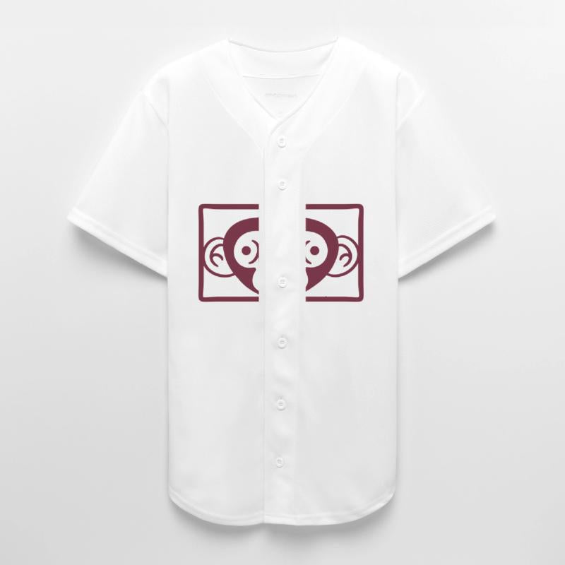 Funny Happy Monkey Head Laughing Face Rectangle