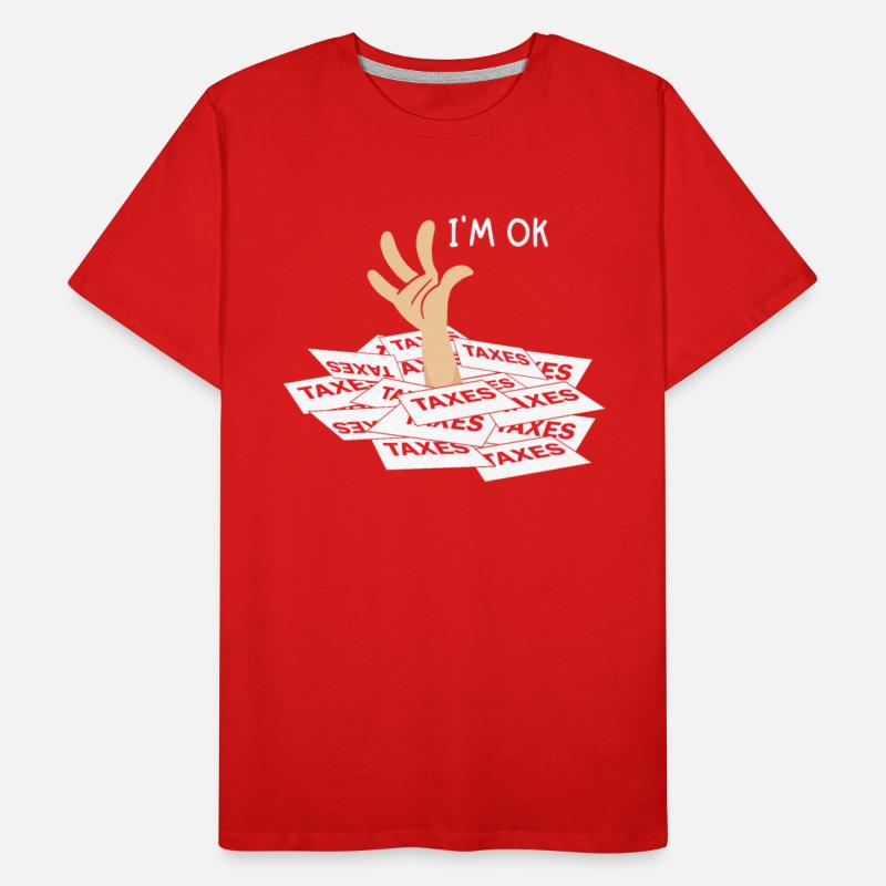 Funny I'm Ok Tax Preparer CPA