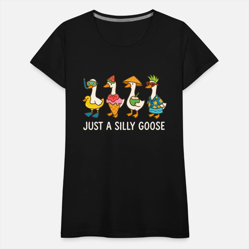 Funny Just a Silly Goose Summer Beach