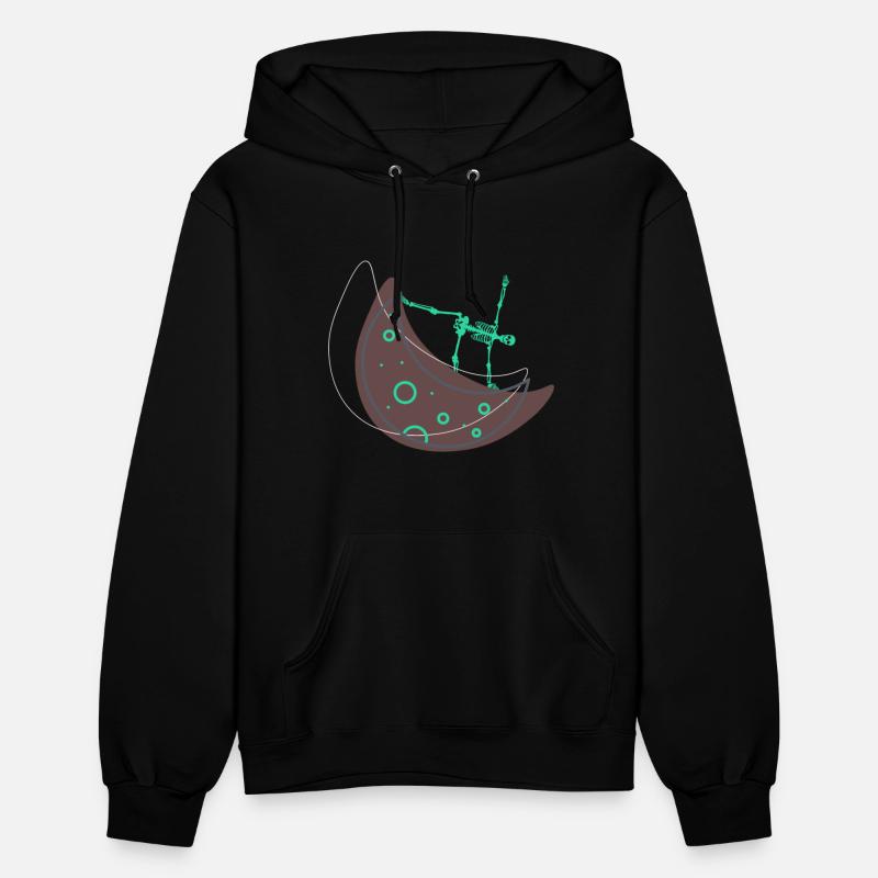 Funny Skeleton Yoga Half Moon Yoga Pose