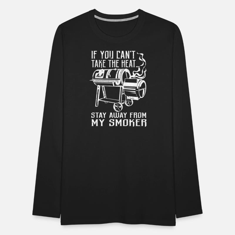 Funny Take The Heat BBQ Smoker Grilling